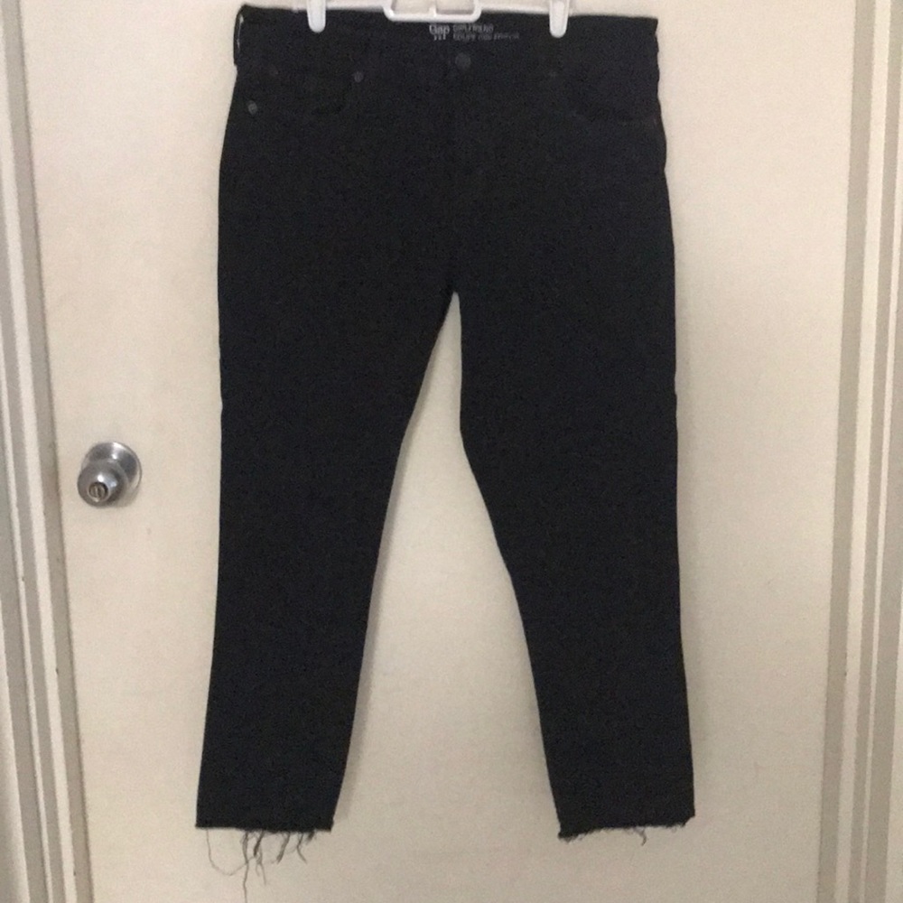 Gap girlfriend black jeans